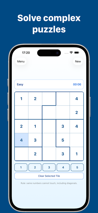 Puzzle Suguru Screenshot 2 of 4