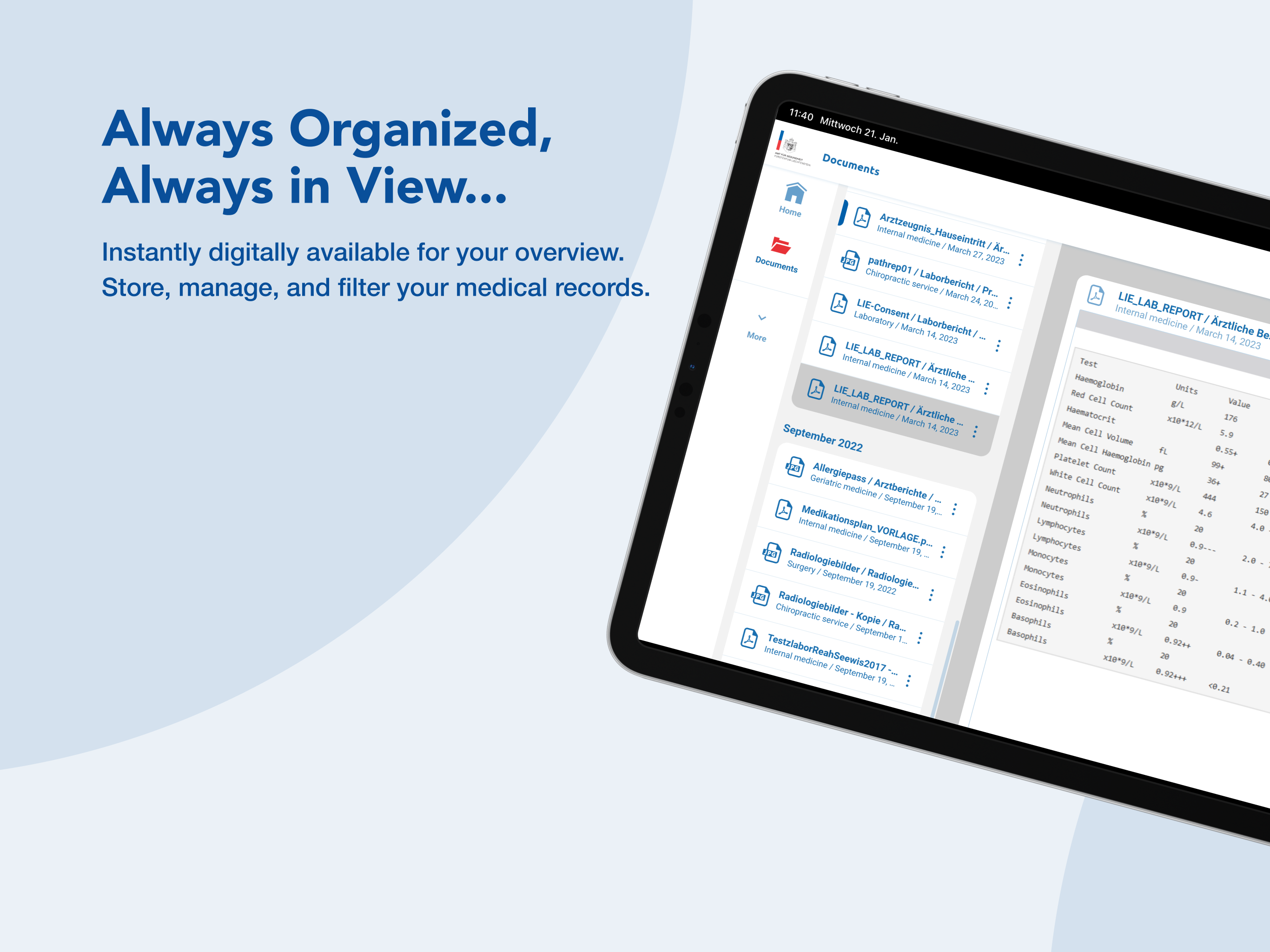 eGD – mobile Health Records screenshot 7