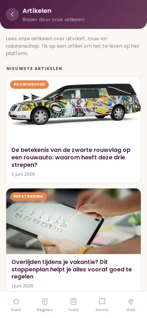 Uitvaart-Platform.nl screenshot 3