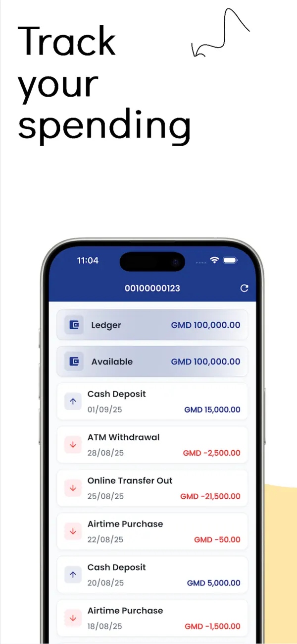 Screenshot #2 pour MegaBank Gambia