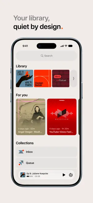 HearHere: Podcast Player screenshot 2