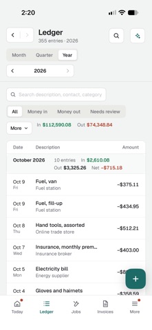 CreamLedger screenshot 2