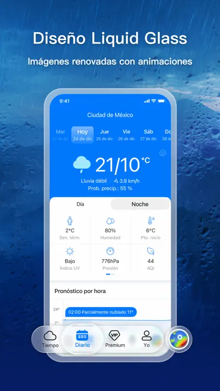 MojiWeather: radar del tiempo screenshot 6 of 7
