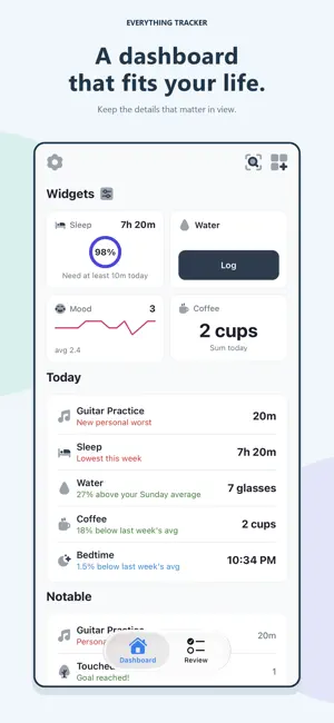 Everything Tracker App screenshot 2