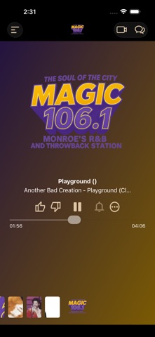 KMJZ Magic 106 screenshot
