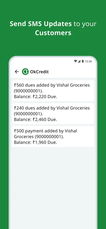OkCredit - Udhar Bahi Khata screenshot 3 of 5