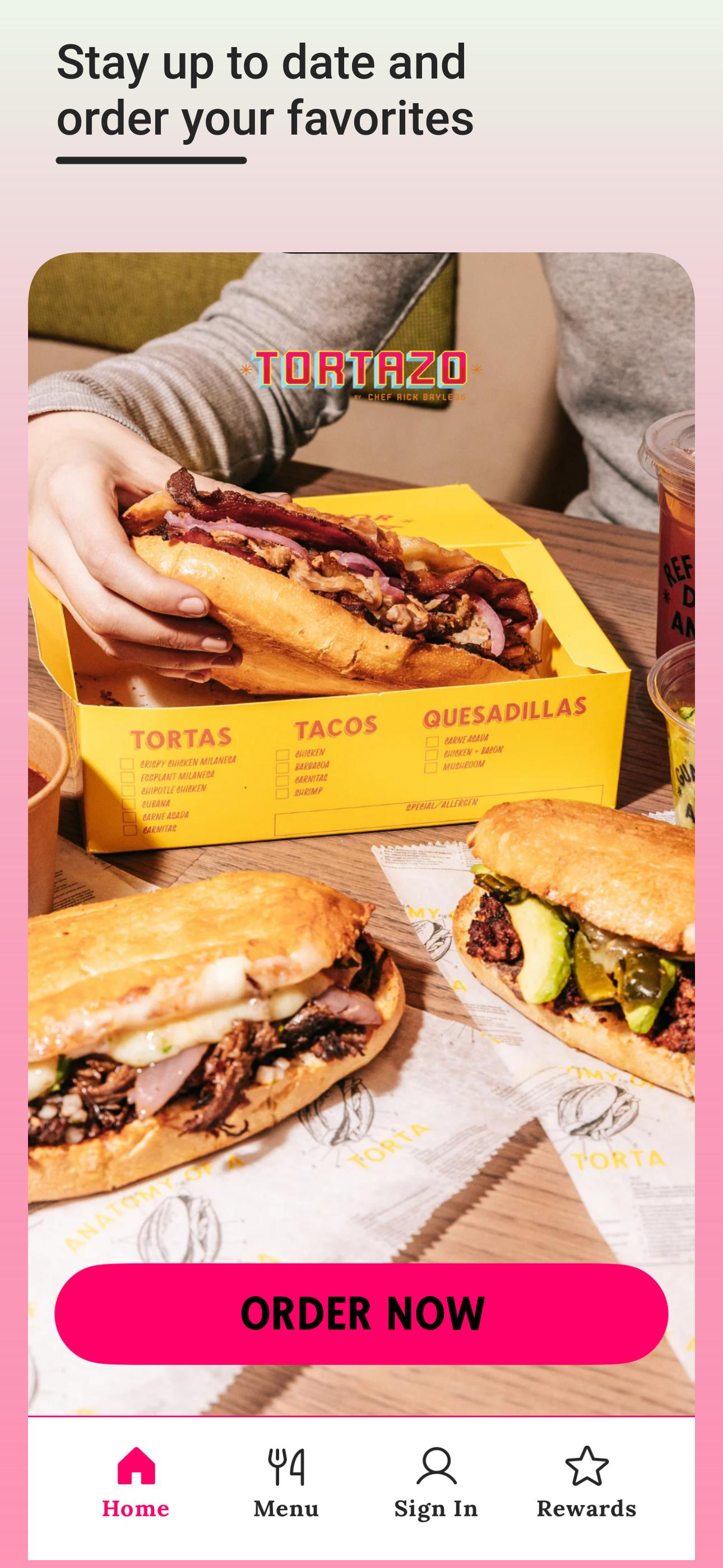 Tortazo - Order Online screenshot 2