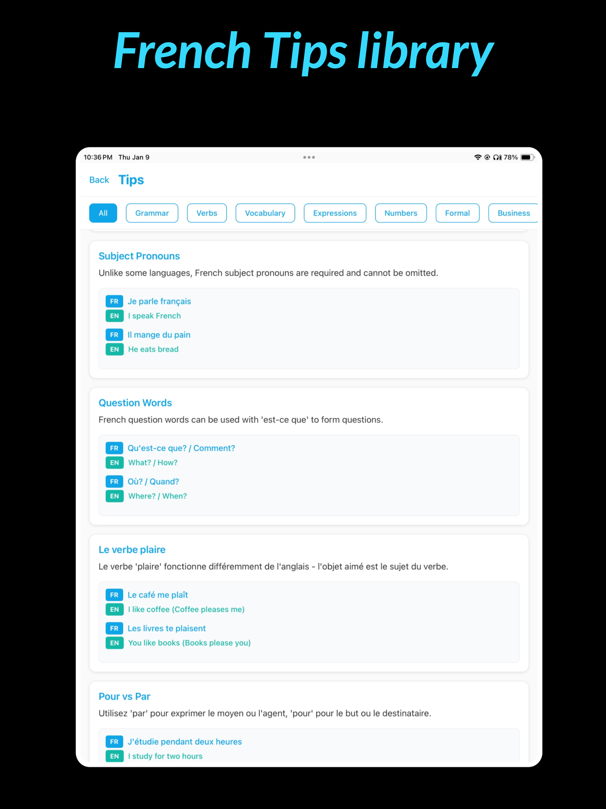 AllezLearn screenshot 15