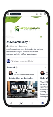 AGM Community Hub Screenshot 1 of 6