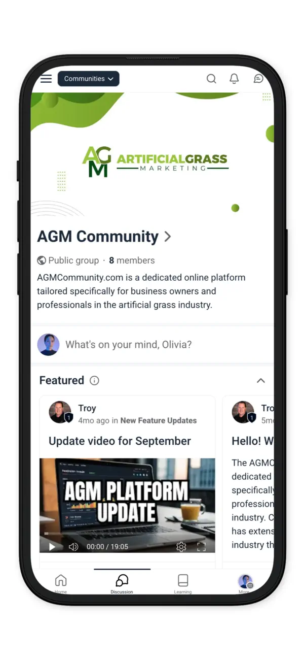 Screenshot #1 pour AGM Community Hub