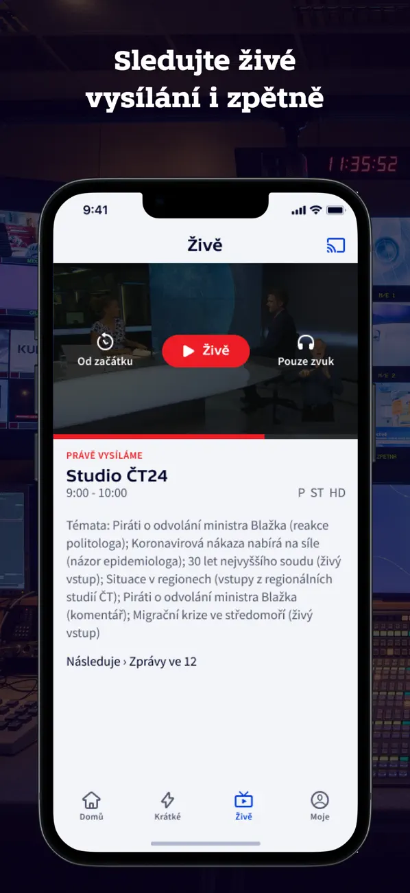 Screenshot #2 pour ČT24