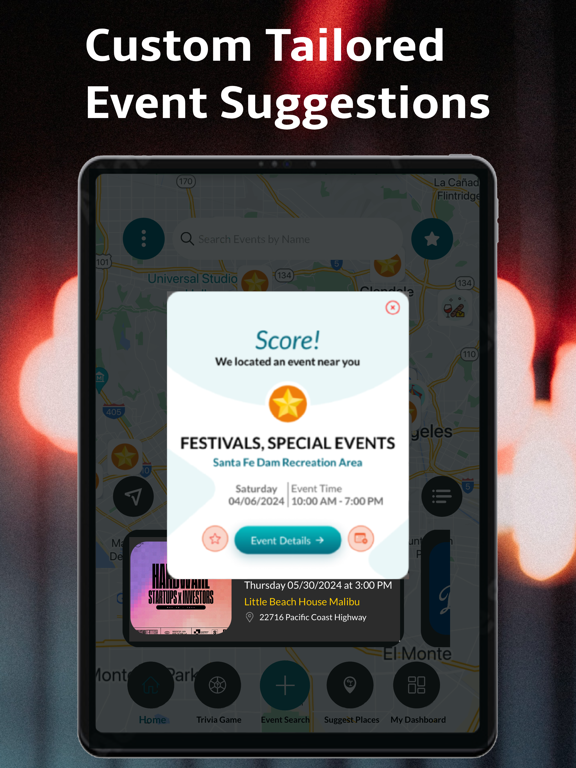 BUUZ - Ultimate Event Finder iPad screenshot 6 - Lifestyle app
