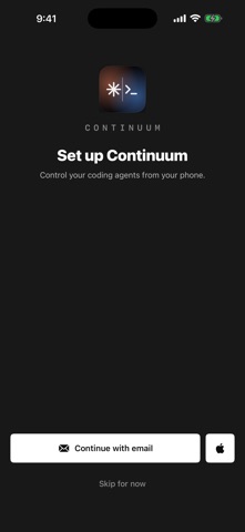 Continuum: AI Coding iPhone screenshot 3