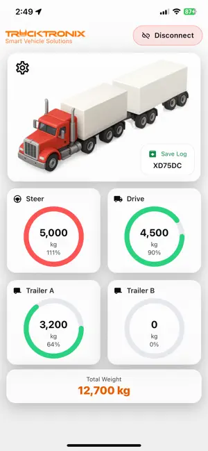 HaulWeigh Wireless screenshot 1