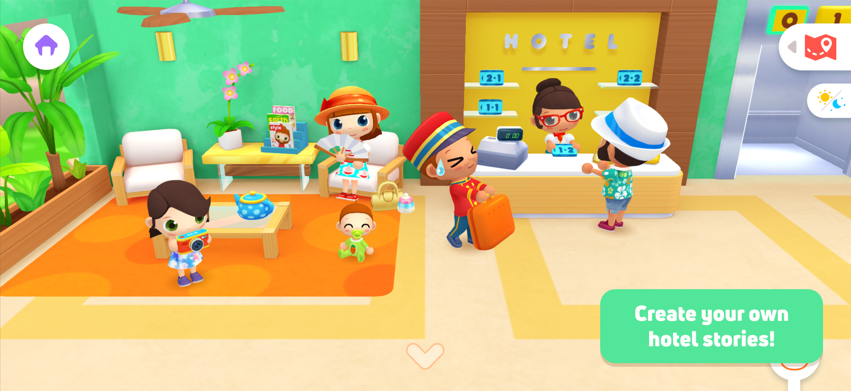 Vacation Hotel Stories World