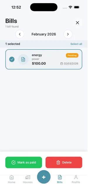 Home Bills screenshot 4