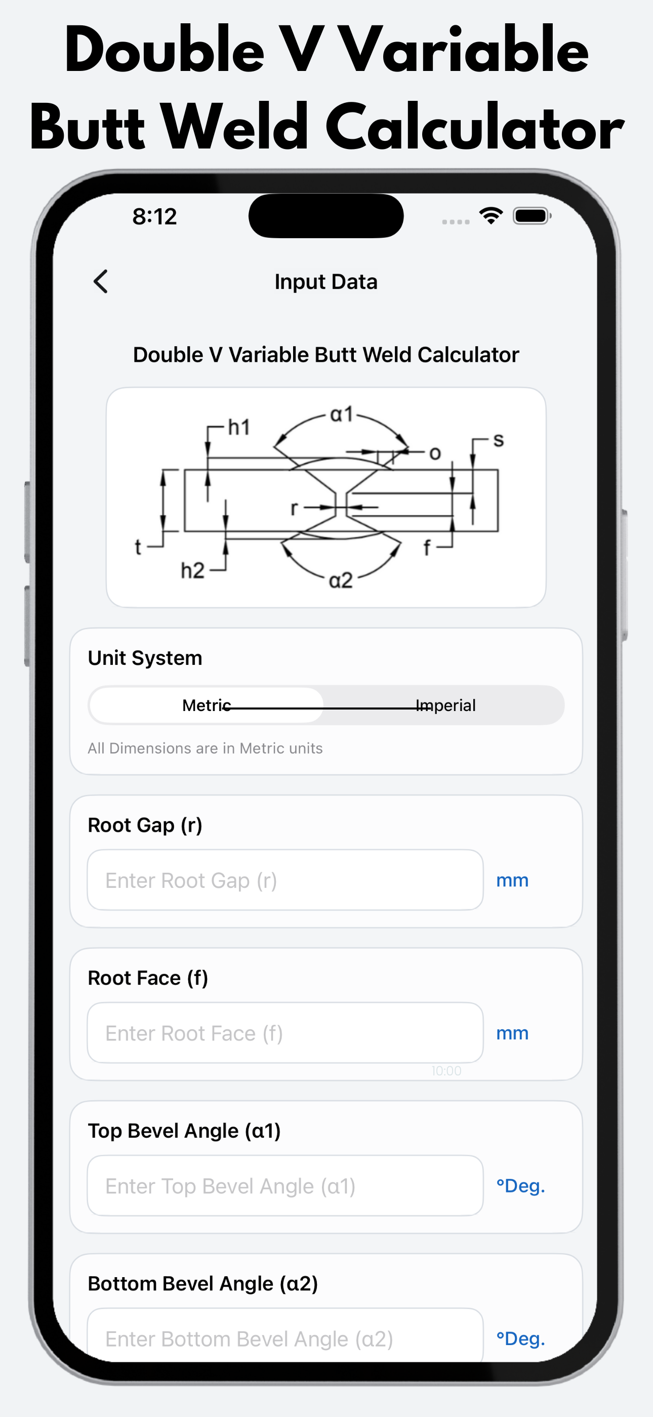 Welding Weight Calculator Pro screenshot 5