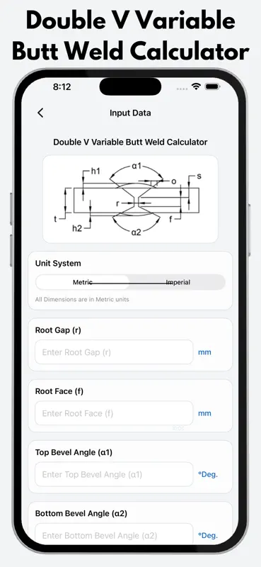 Welding Weight Calculator Pro screenshot 5 of 10