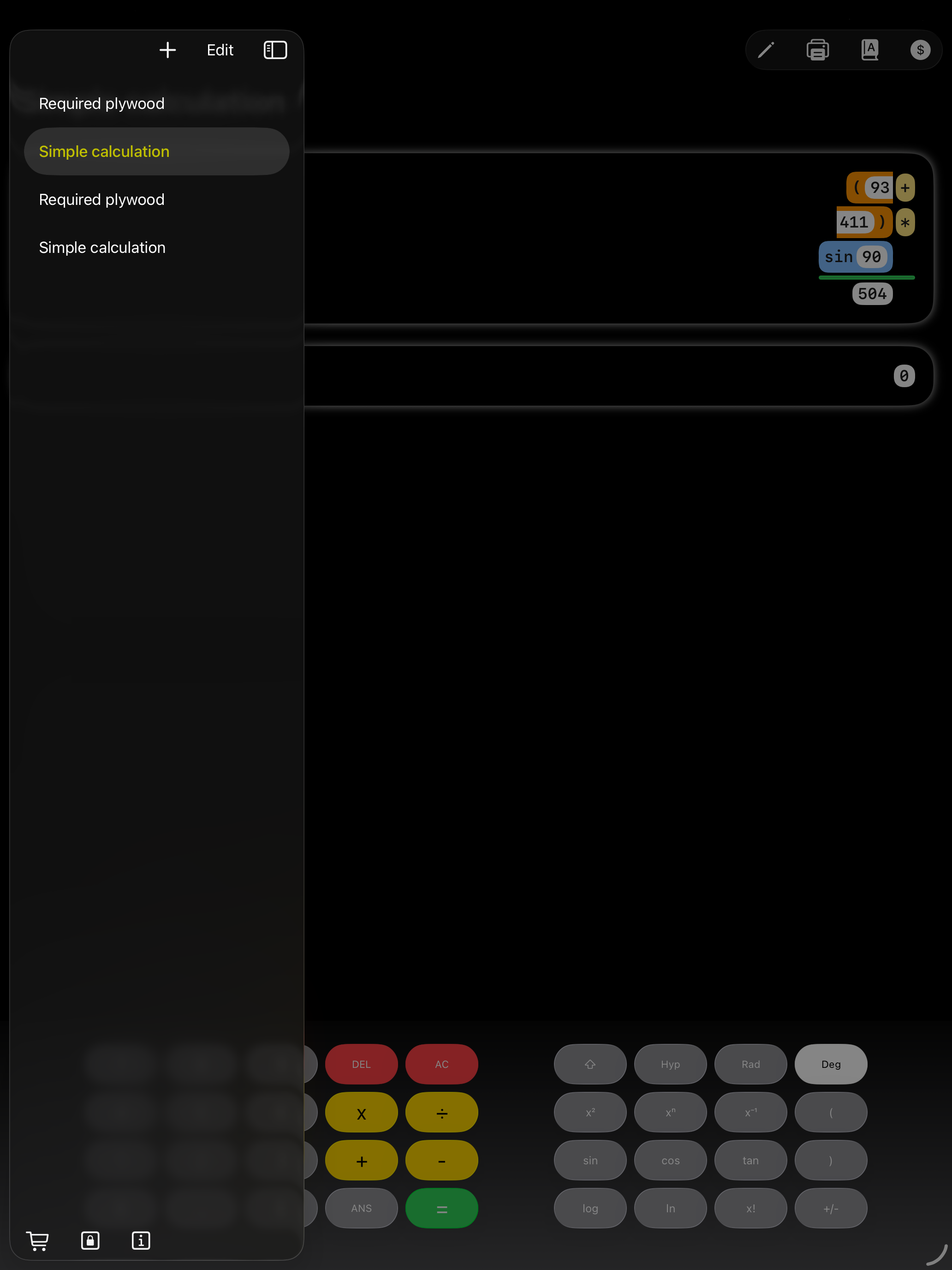 ExtCalc screenshot 8