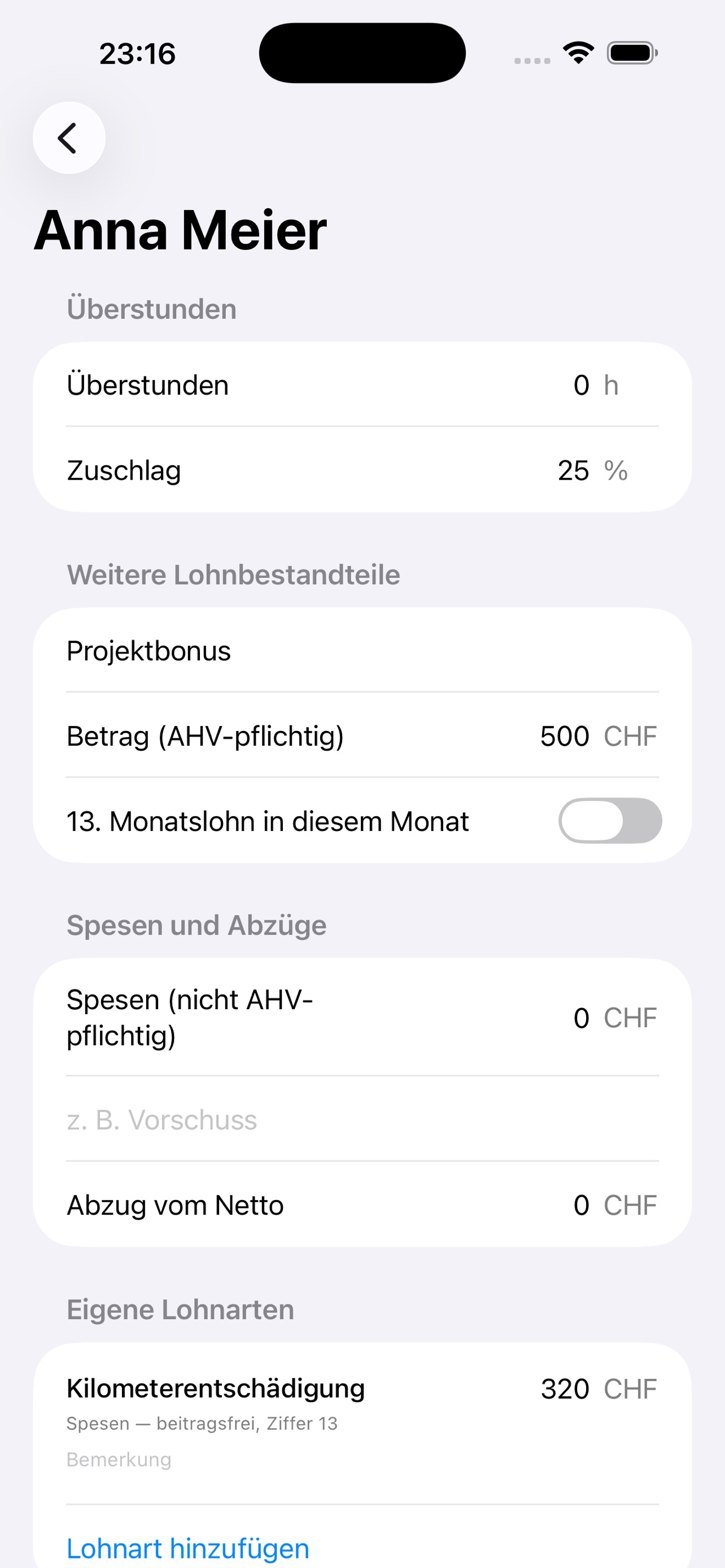 Screenshot 5 of LohnStudio