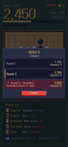 Stoneseer - Gomoku Roguelike screenshot 4