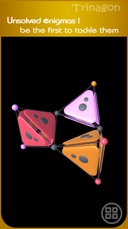 #7. Trinagon 3D Logic Puzzle (iOS) 由: lucas pradlwarter