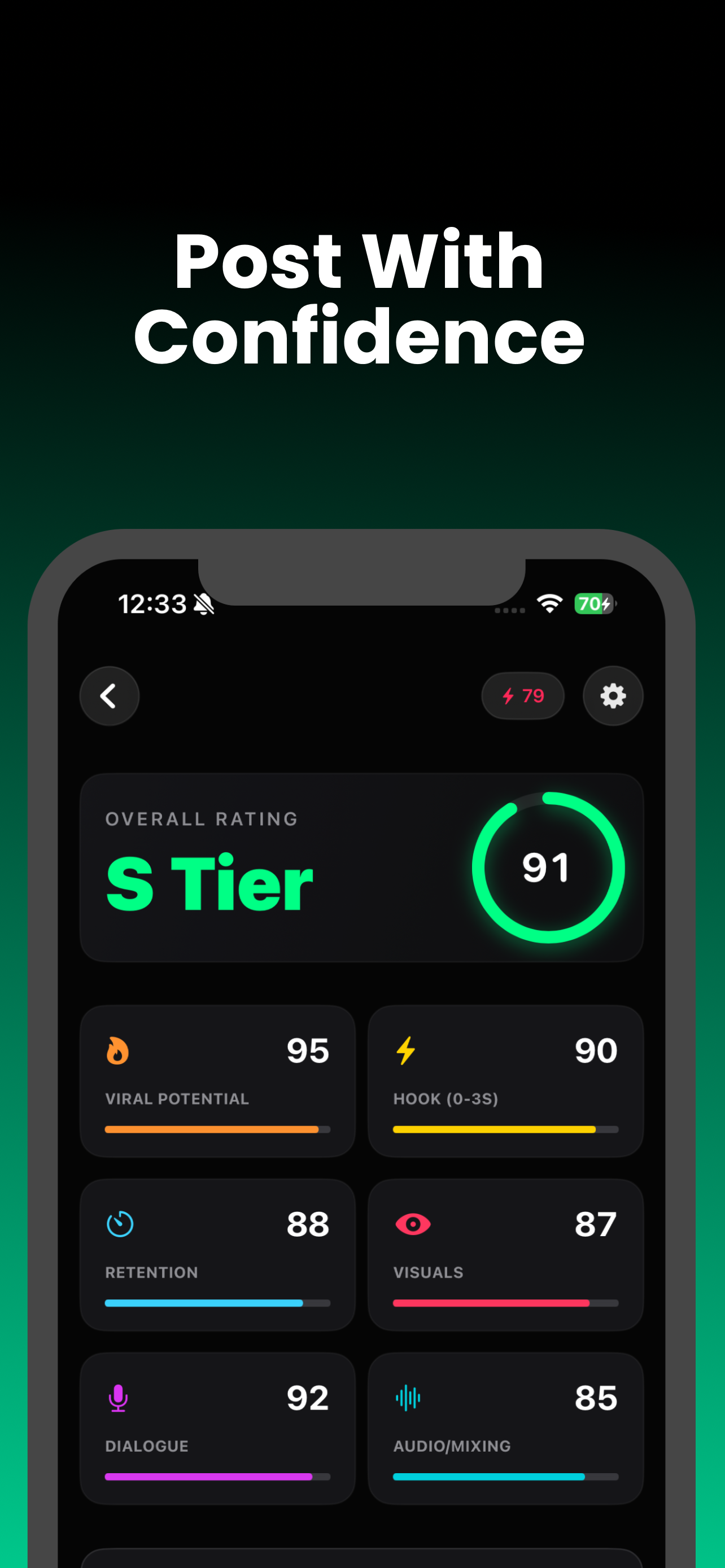 VidScore AI: Viral Analytics