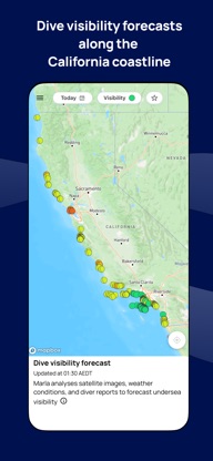 Marla Blue - Diving forecasts screenshot 1
