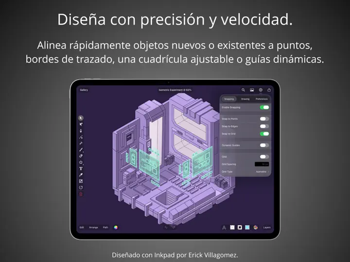 Captura de pantalla de Inkpad en iPhone 2