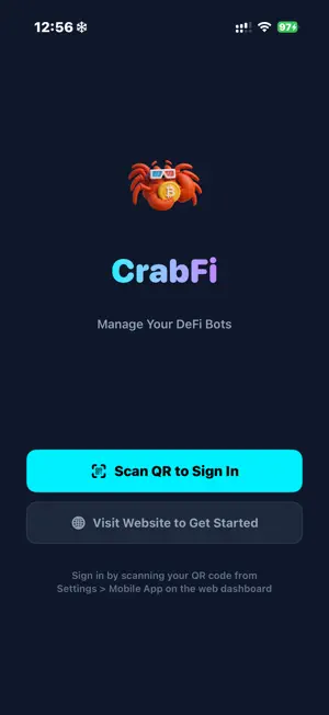 CrabFi screenshot 1