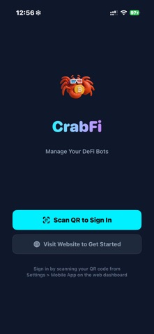 CrabFi screenshot