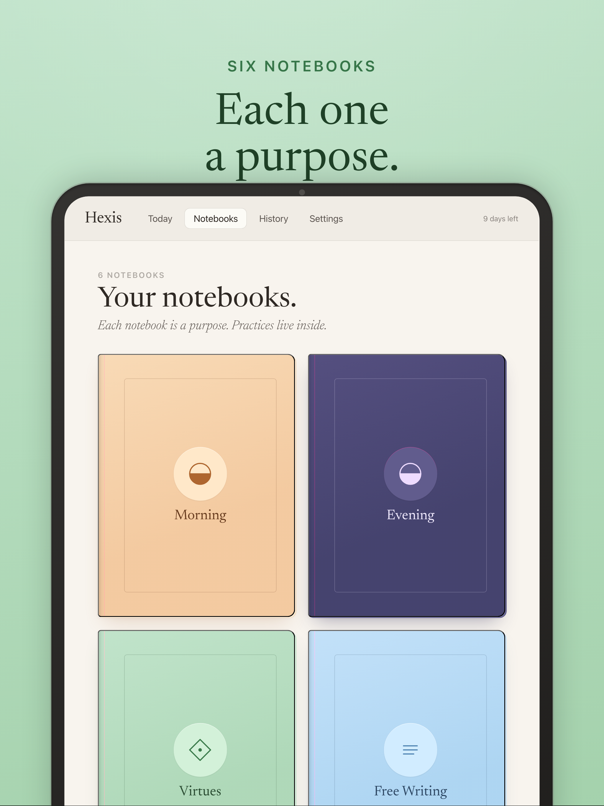 Hexis: Morning Evening Journal screenshot 8