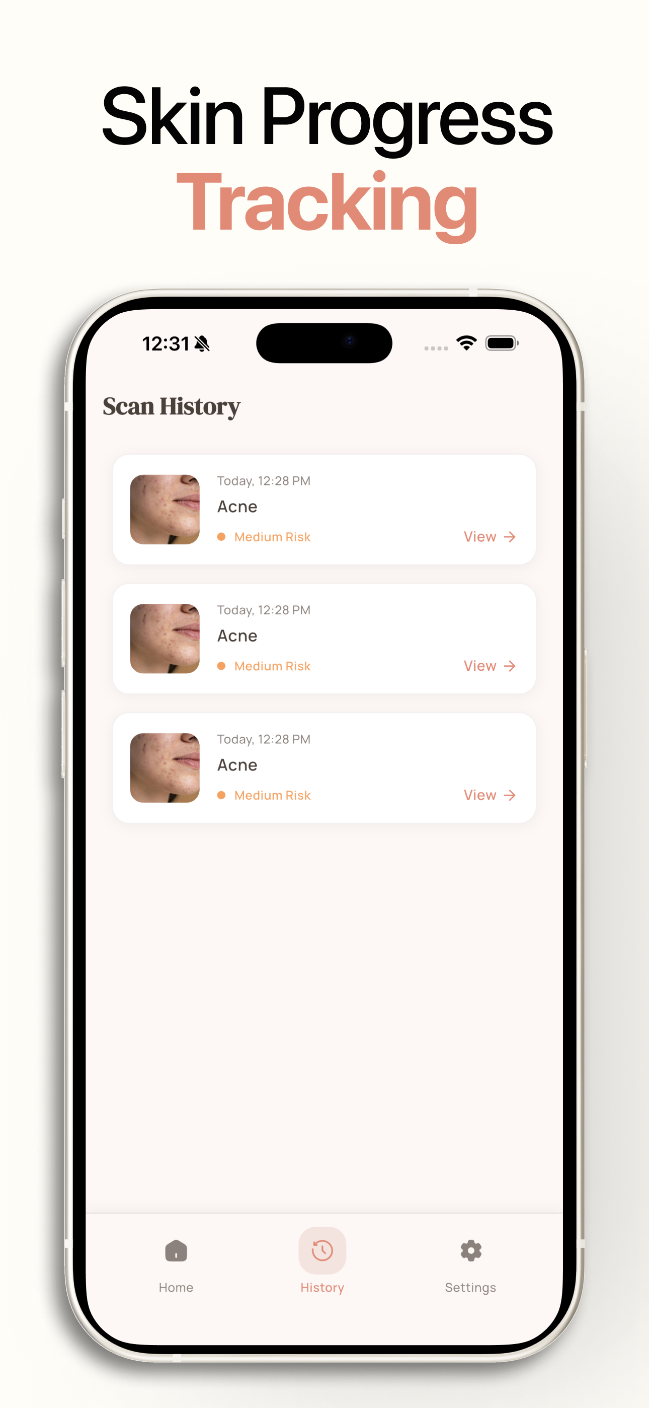 Skin Care Scanner - Glow Up