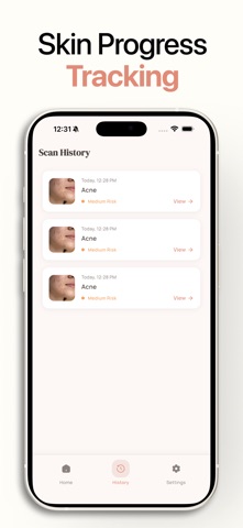 Skin Care Scanner - Glow Up screenshot