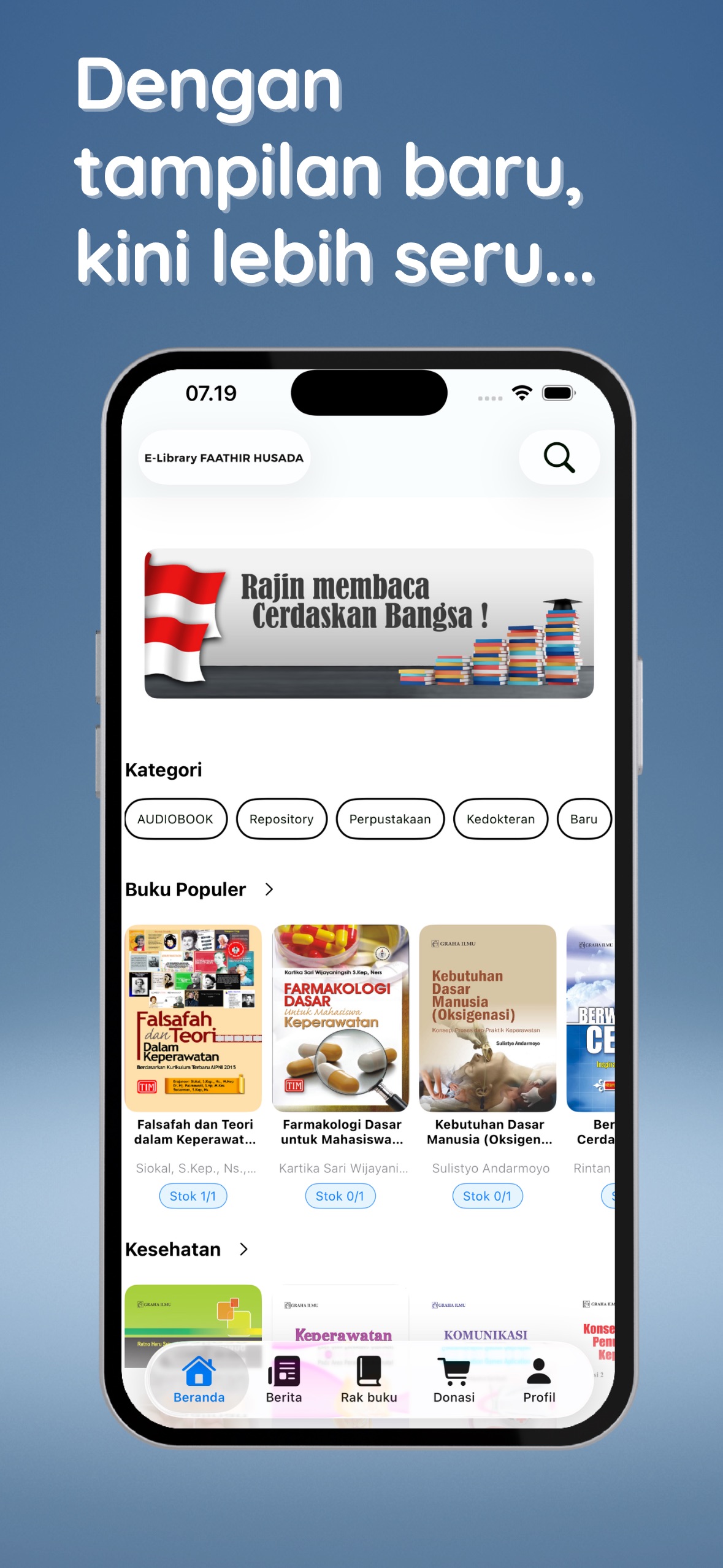 Screenshot 2 of E-Library FAATHIR HUSADA