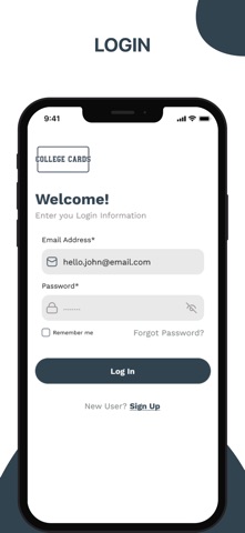 College Cards App Screenshot 3 of 8