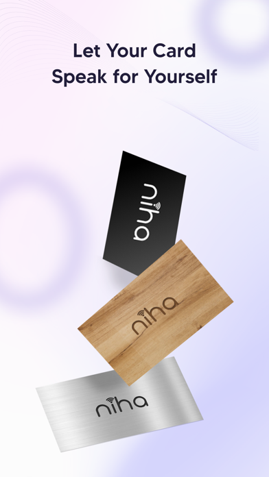 Niha - Digital Business Card Screenshot