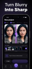 Lumen: AI Video Upscaler screenshot