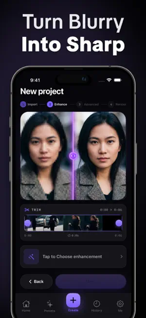 Lumen: AI Video Upscaler screenshot 3