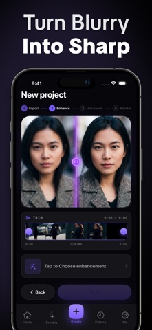 Lumen: AI视频修复高清增强 screenshot