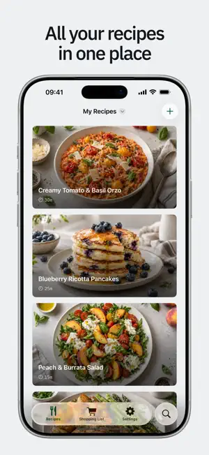 MainCourse: Recipes & Cookbook screenshot 1