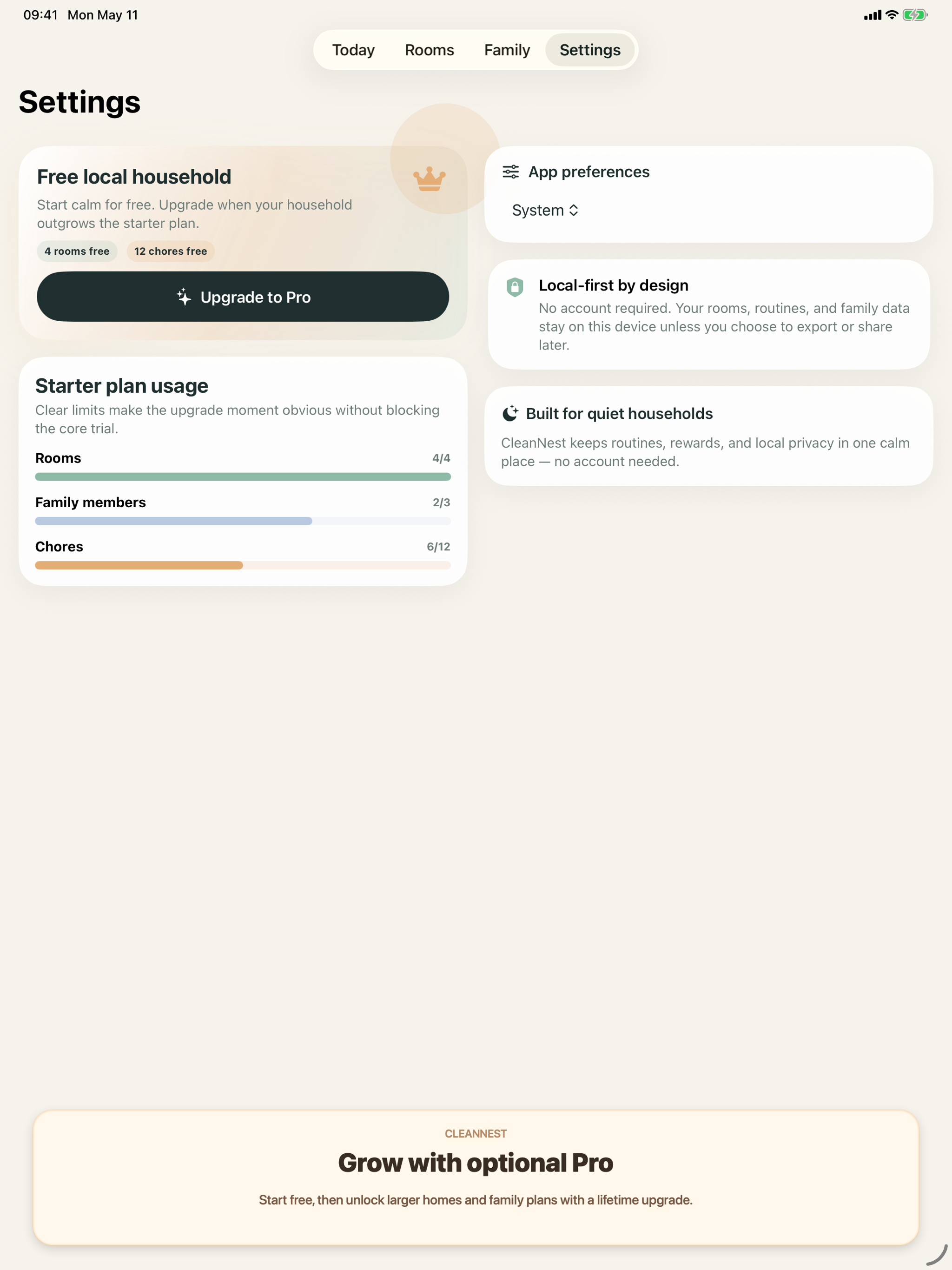 CleanNest Chore Planner screenshot 17