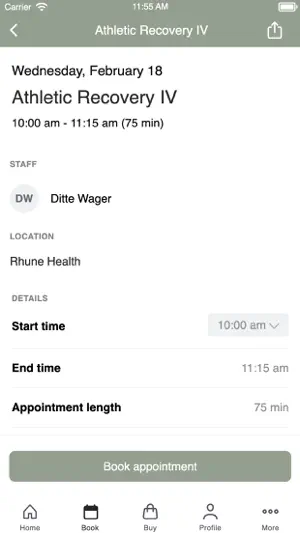 Rhune Health screenshot 3
