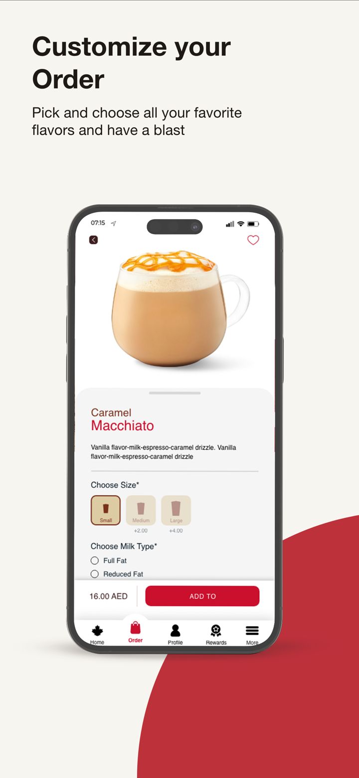 Tim Hortons Middle East screenshot 3