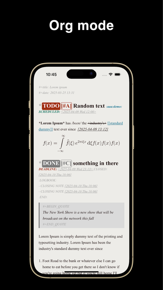 #1. Metanote-notes,docs,agenda (iOS) 由: 雪双 陈