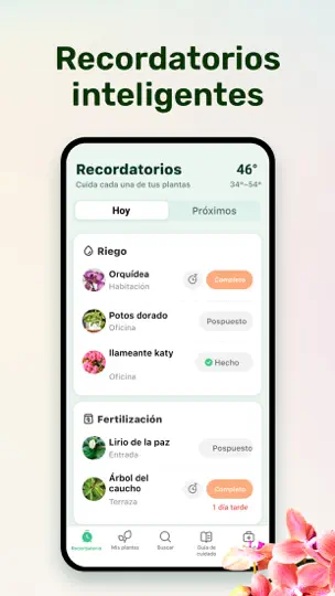 Captura de pantalla de Plant Parent - Guía De Cuidado en iPhone 4
