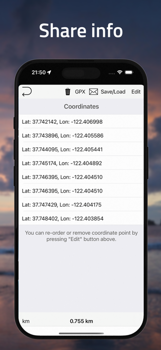 DistanceCalculator - Map tool Screenshot 3 of 4