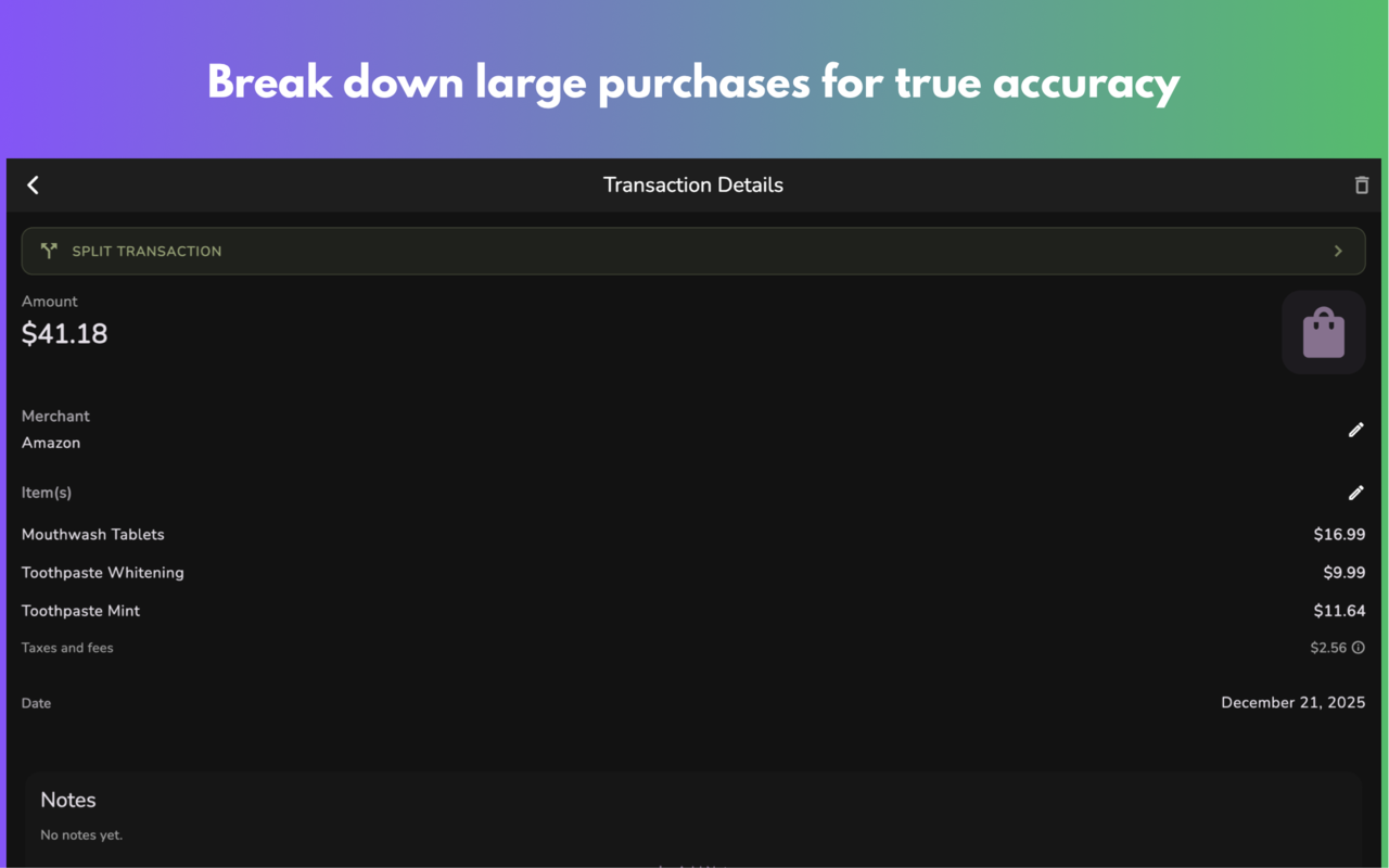 Eggplant: Budget & Track Money screenshot 12
