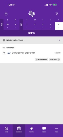 SFA Athletics (Jacks) iPhone screenshot