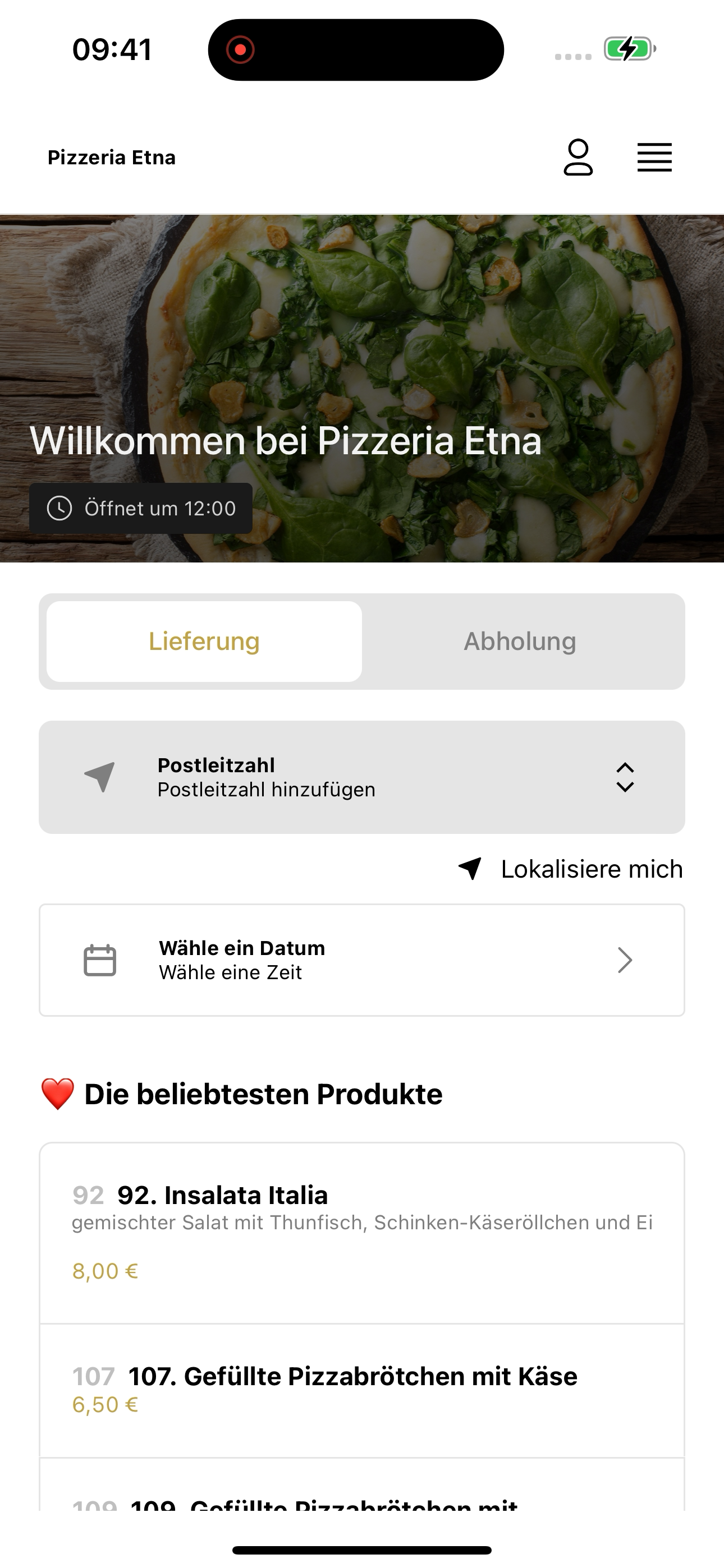 Pizzeria Etna